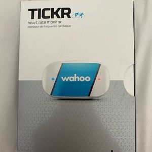 NWT Wahoo Tickr Heart Rate Monitor